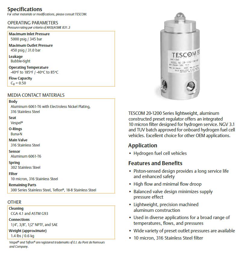 氫能減壓閥(圖1)